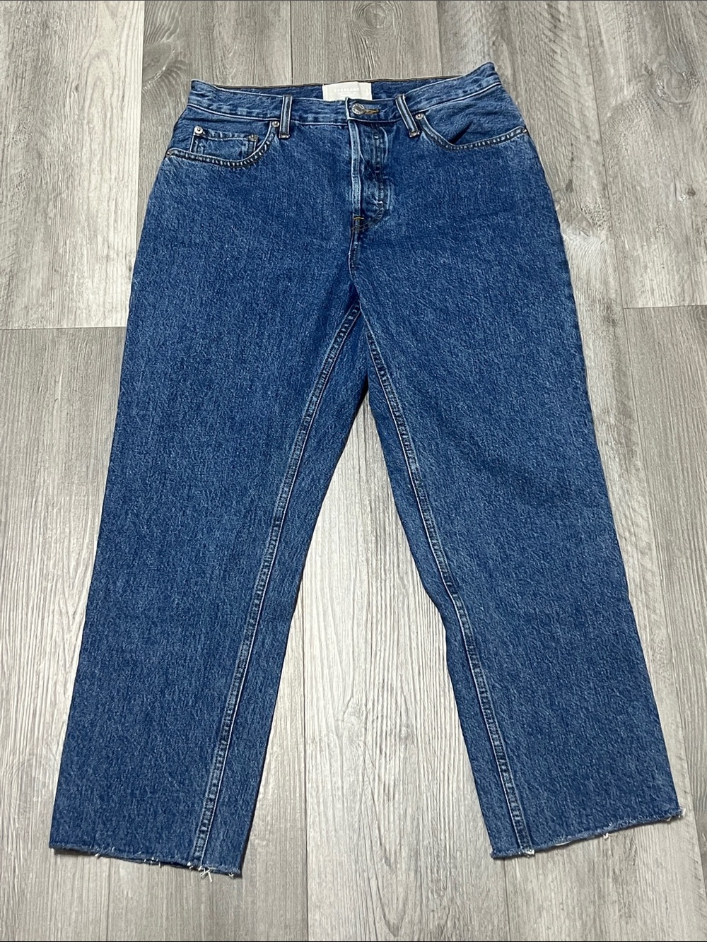 Everlane the 90’s cheeky ankle Jean 100% organic cotton / size 28